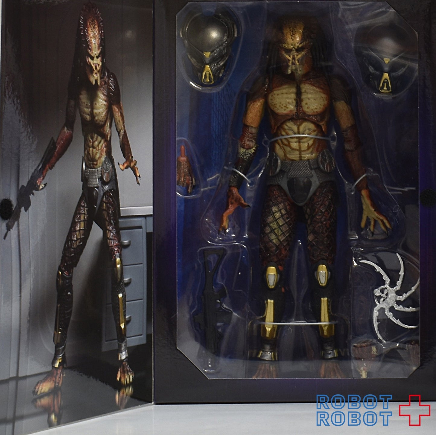 NECA ザ・プレデター アルティメイト フジティブ・プレデター ラボ エスケープVer. 7インチ アクションフィギュア