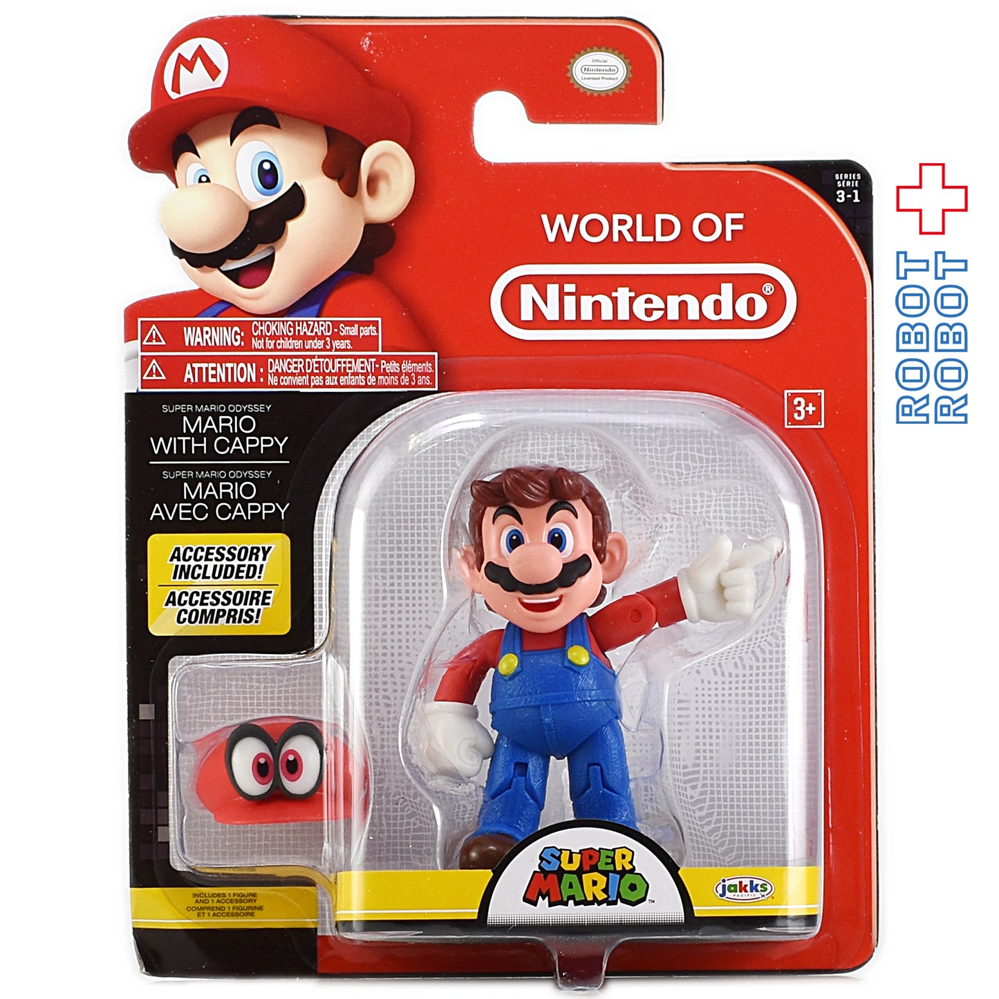 ワールドオブニンテンドー マリオ with キャッピー 4インチ アクションフィギュア