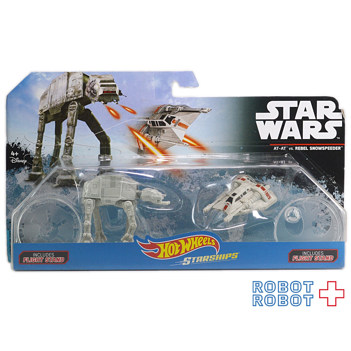 ホットウィール スター・ウォーズ AT-AT&スノースピーダー セット