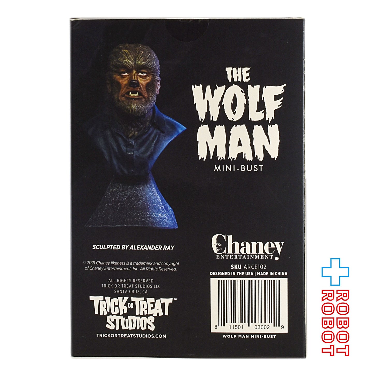トリックオアトリートスタジオ ユニバーサル・モンスター 狼男 ミニバスト