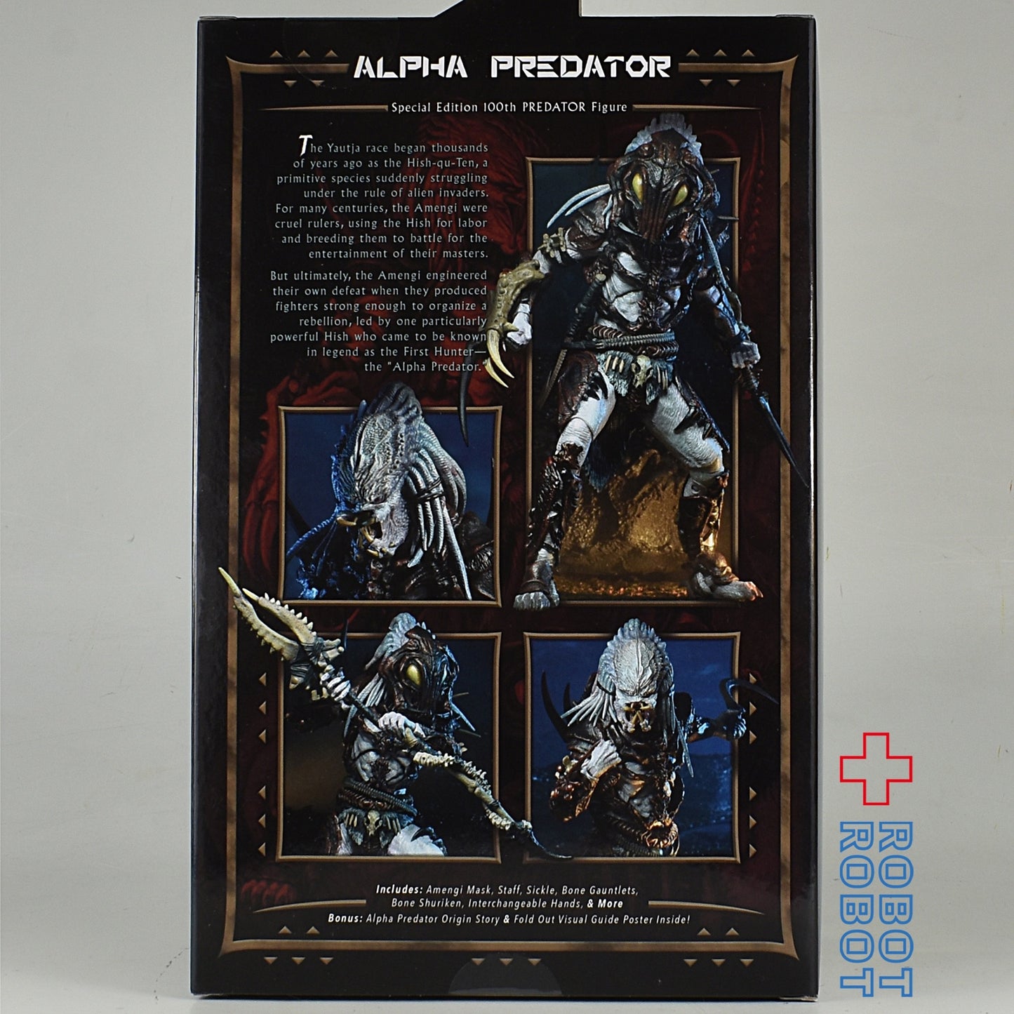 ネカ NECA プレデター アルファ・プレデター 100th アニバーサリーエディション アクションフィギュア 開封 ※難有り