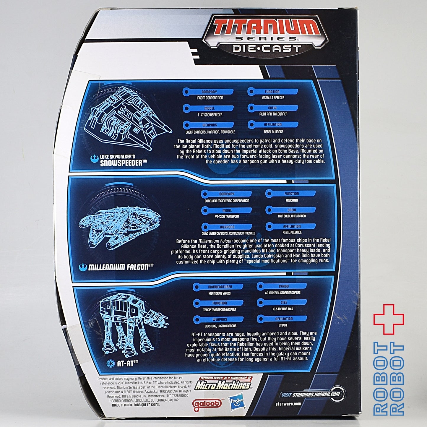 スター・ウォーズ タイタニウム ダイキャスト 3コパック