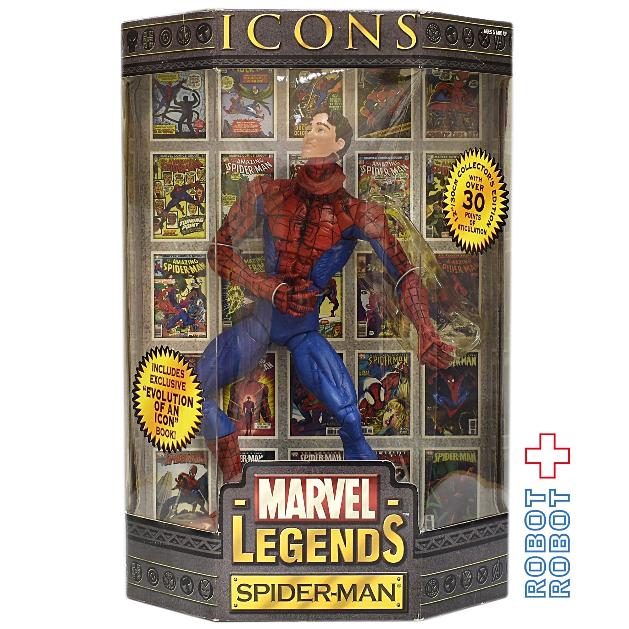 TOYBIZ トイビズ マーベルレジェンド ICONS スパイダーマンフィギュア ...