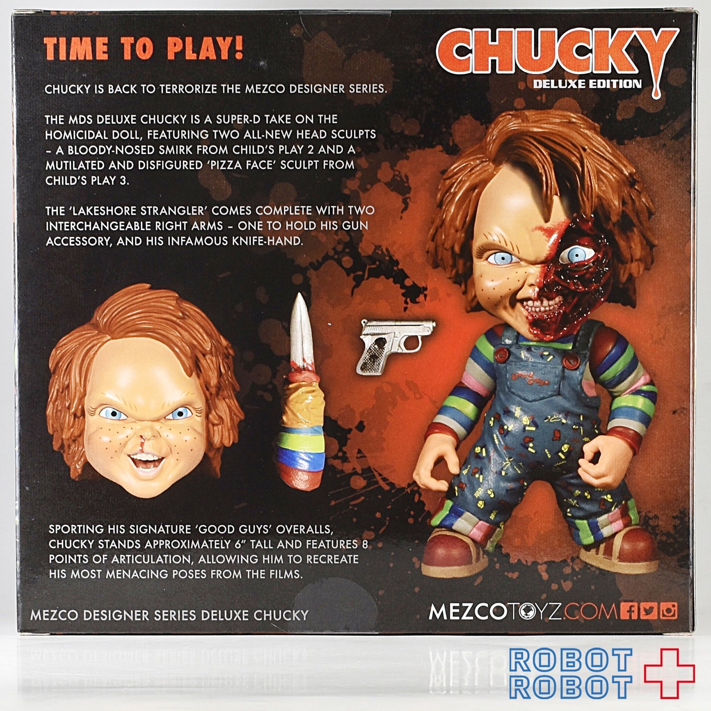 メズコ チャイルド・プレイ チャッキー デザイナーシリーズ デラックス 6インチ