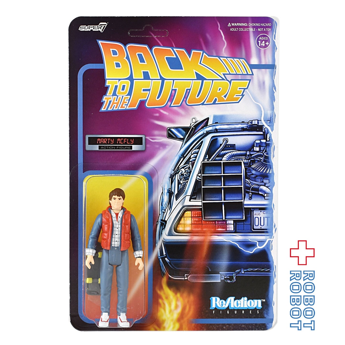 リ・アクション 3.75インチ バック・トゥ・ザ・フューチャー 1980s マーティ アクションフィギュア