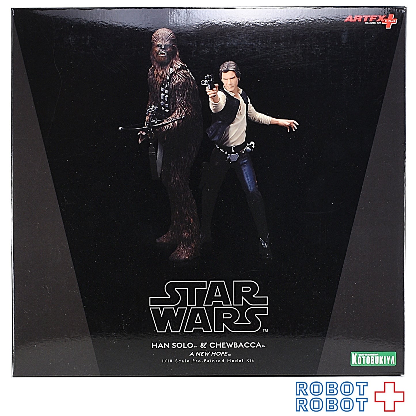 コトブキヤ ARTFX+ スター・ウォーズ 新たなる希望 ハン・ソロ&チューバッカ