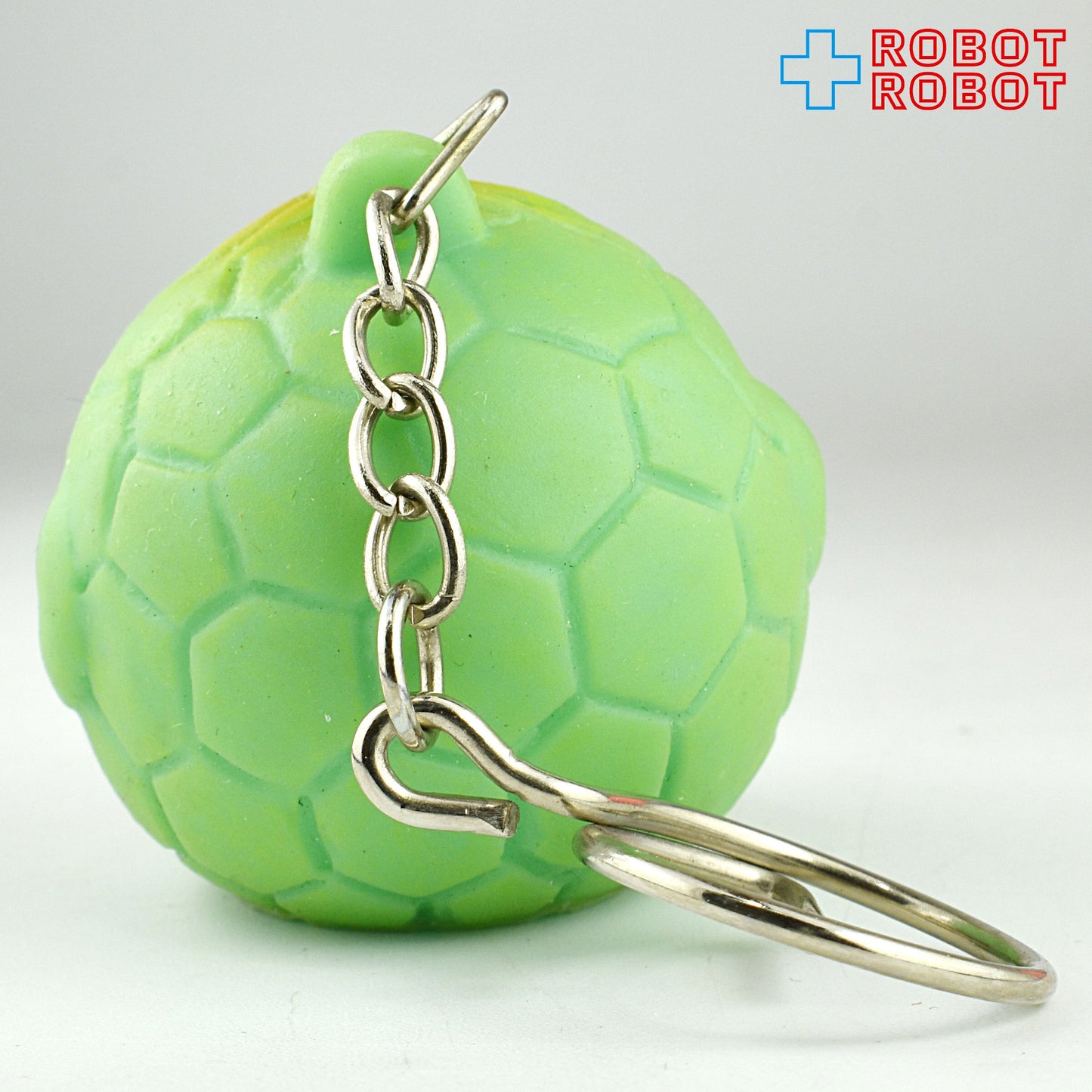 マッドボール ソフビキーチェーン サッカーボール 緑 メーカー不明 台湾