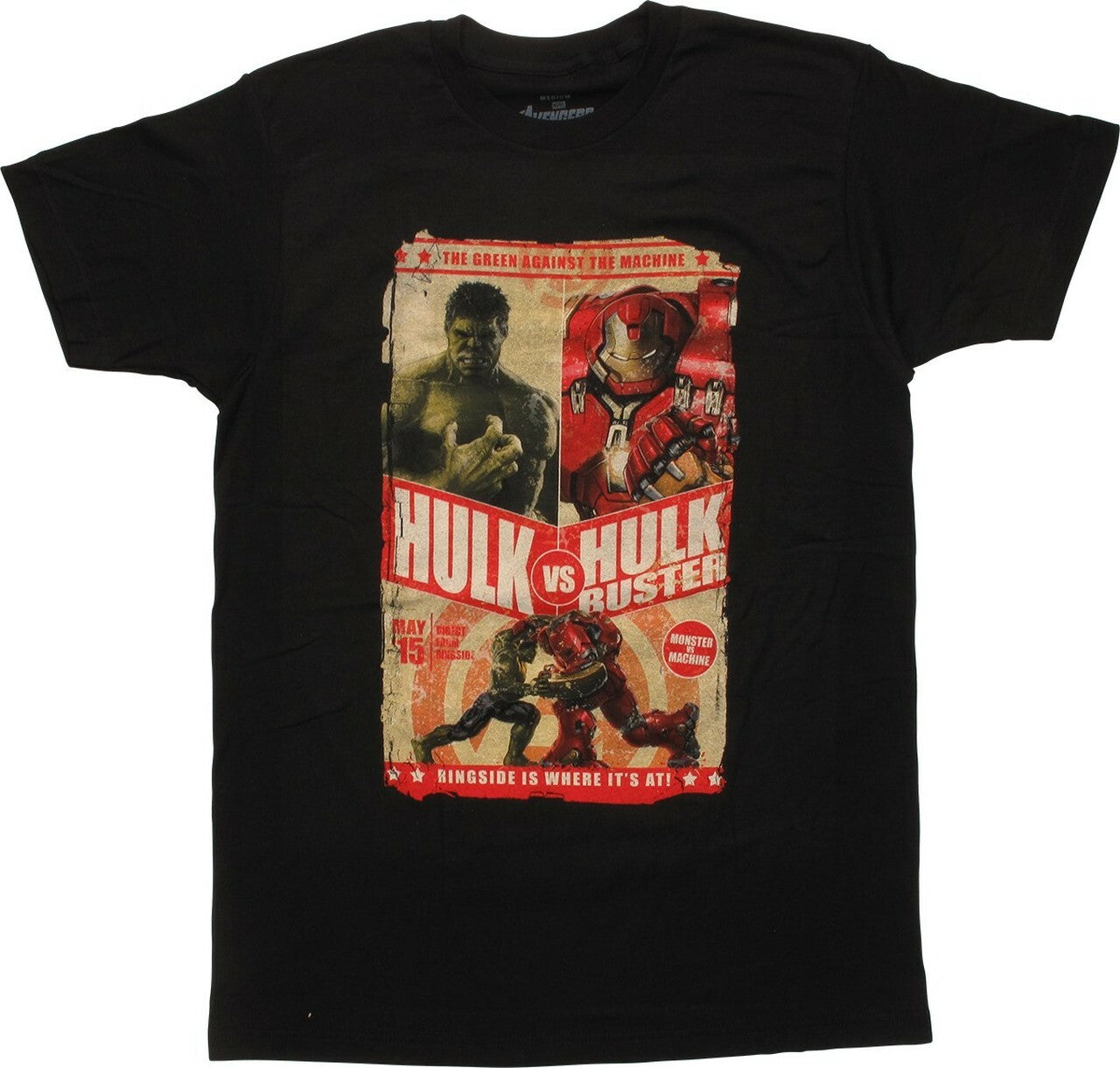 Tシャツ マーベル アベンジャーズ ハルク VS ハルクバスター