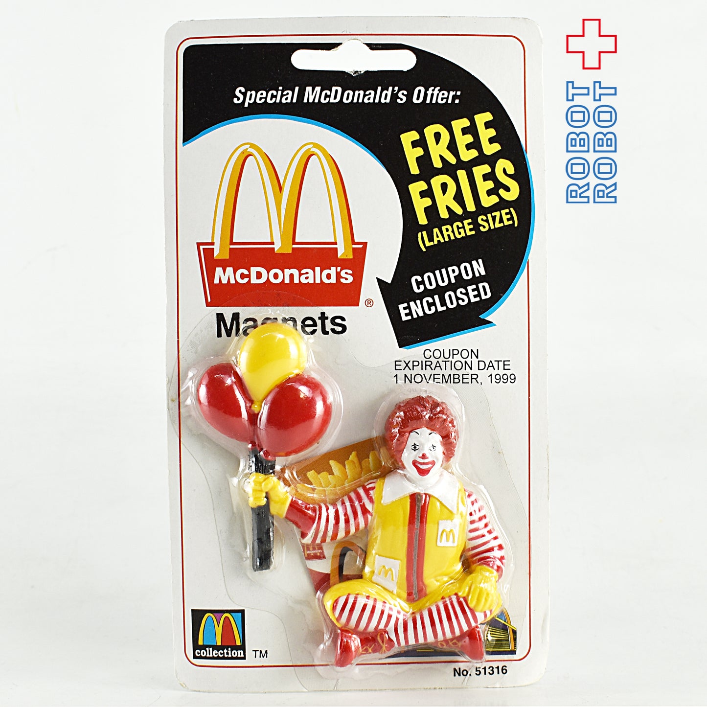 マクドナルドコレクション マグネット ロナルド 未開封