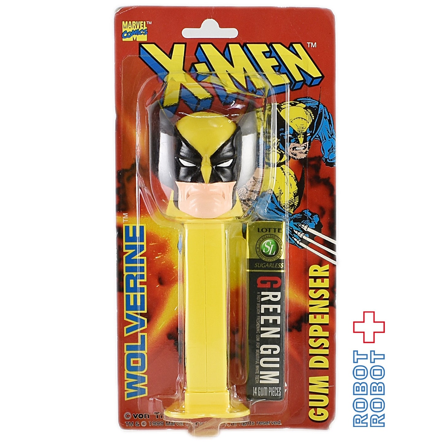 マーベル X-MEN ウルヴァリン ガムディスペンサー