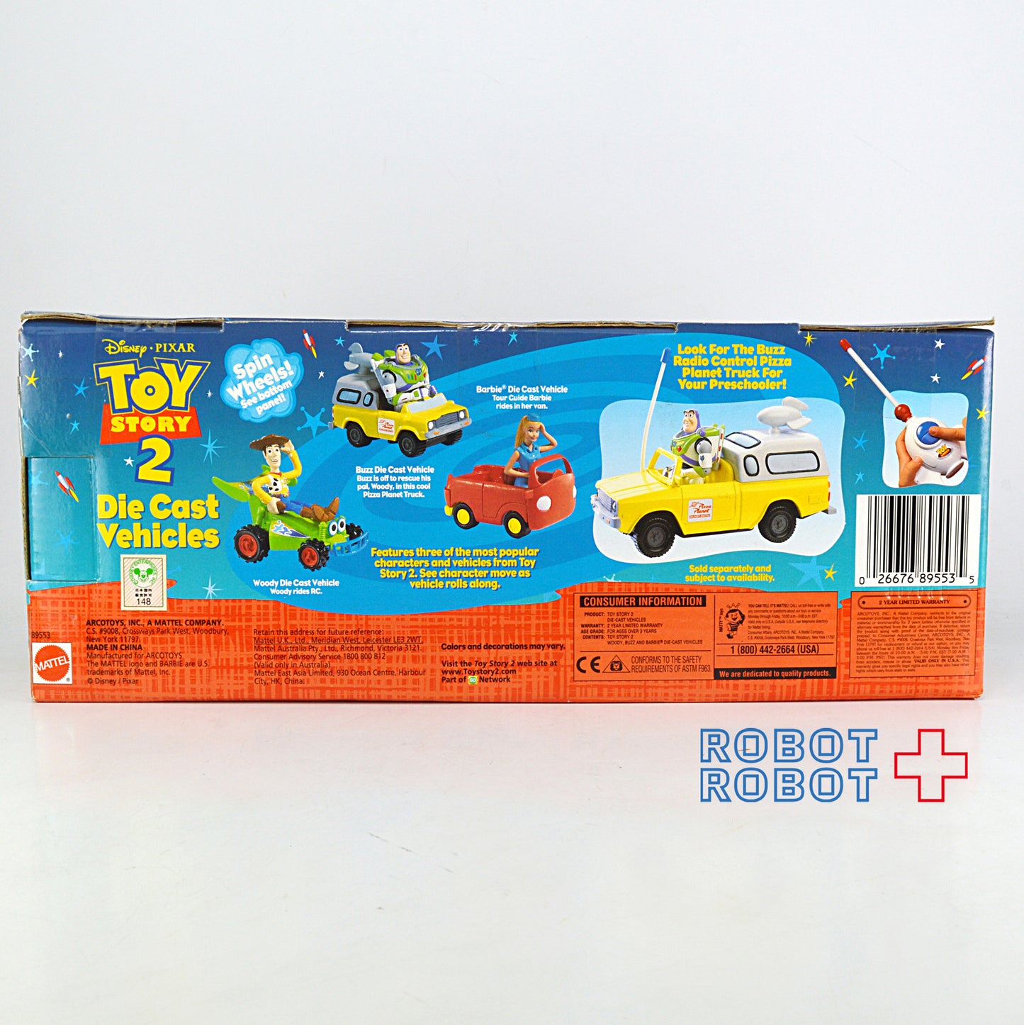 トイ・ストーリー2 ダイキャストビークル 3体セット 未開封