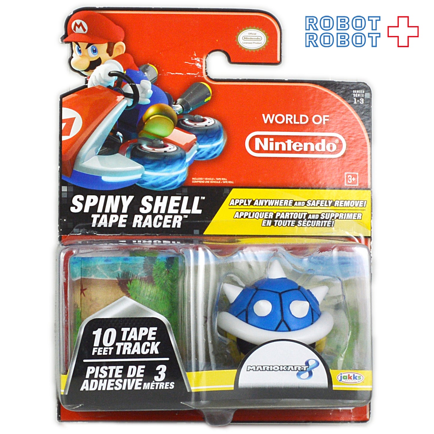 ワールドオブニンテンドー テープレーサー / トゲゾー 2.5インチアクションフィギュア