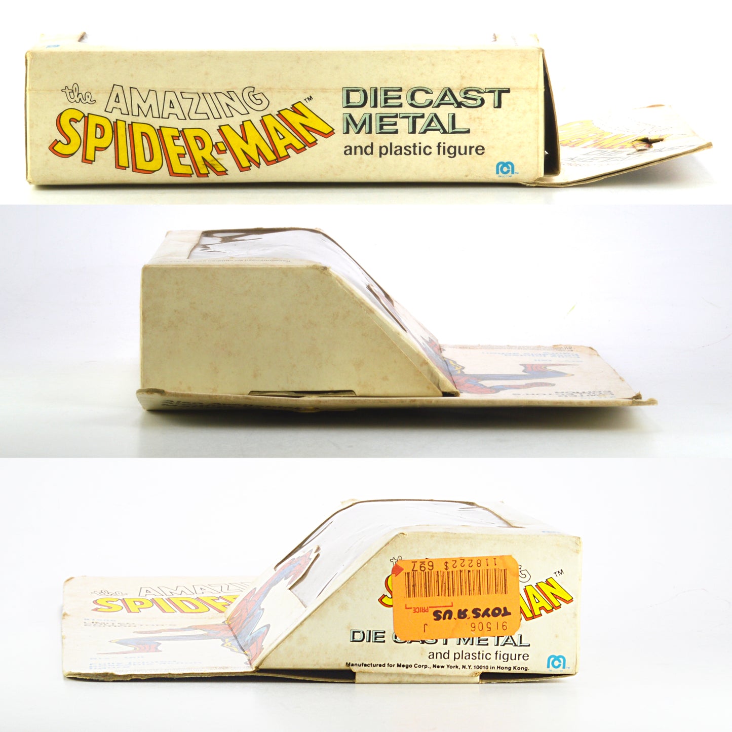 Mego スパイダーマン ダイキャスト フィギュア 箱入