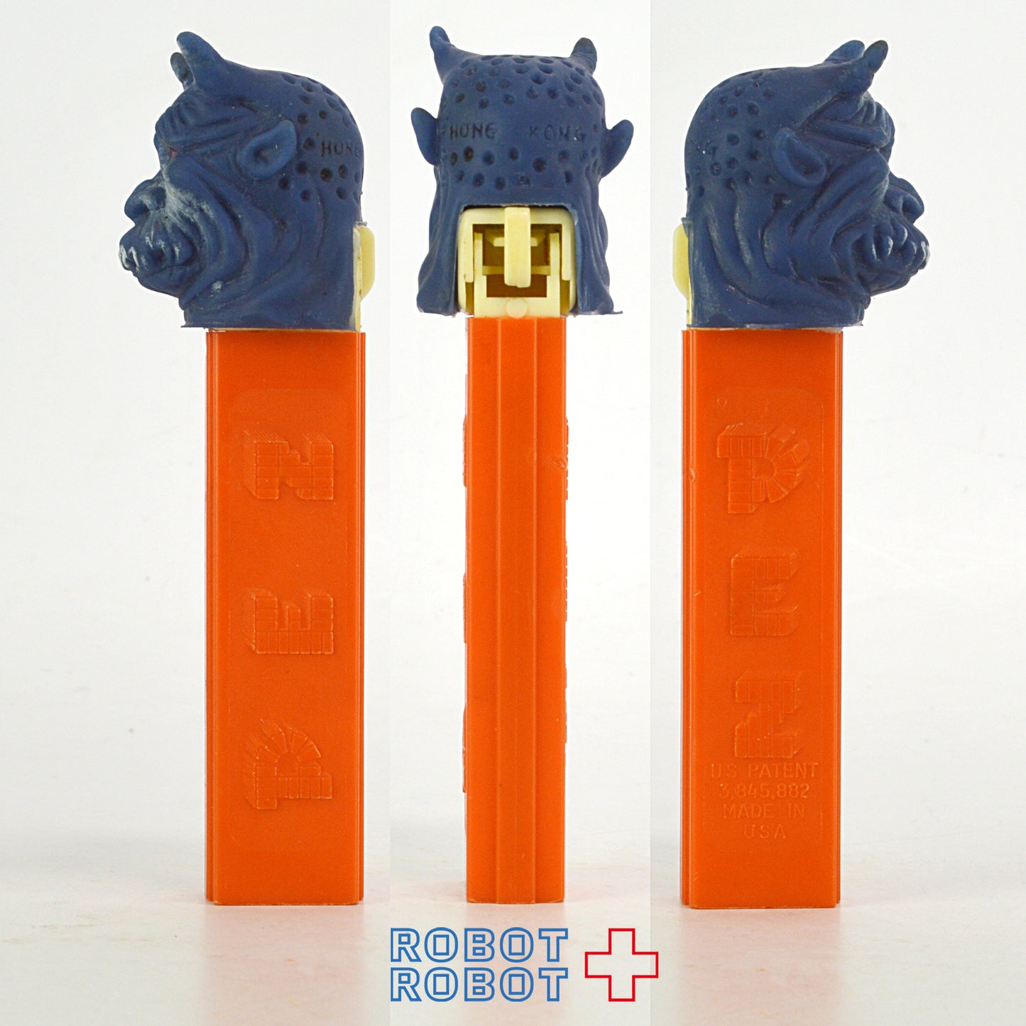 PEZ スプーク ソフトヘッド 足なし オレンジステム 3.8