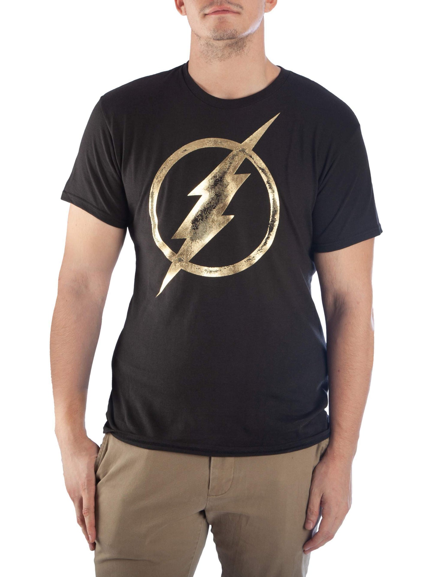 Tシャツ DC フラッシュ ゴールド