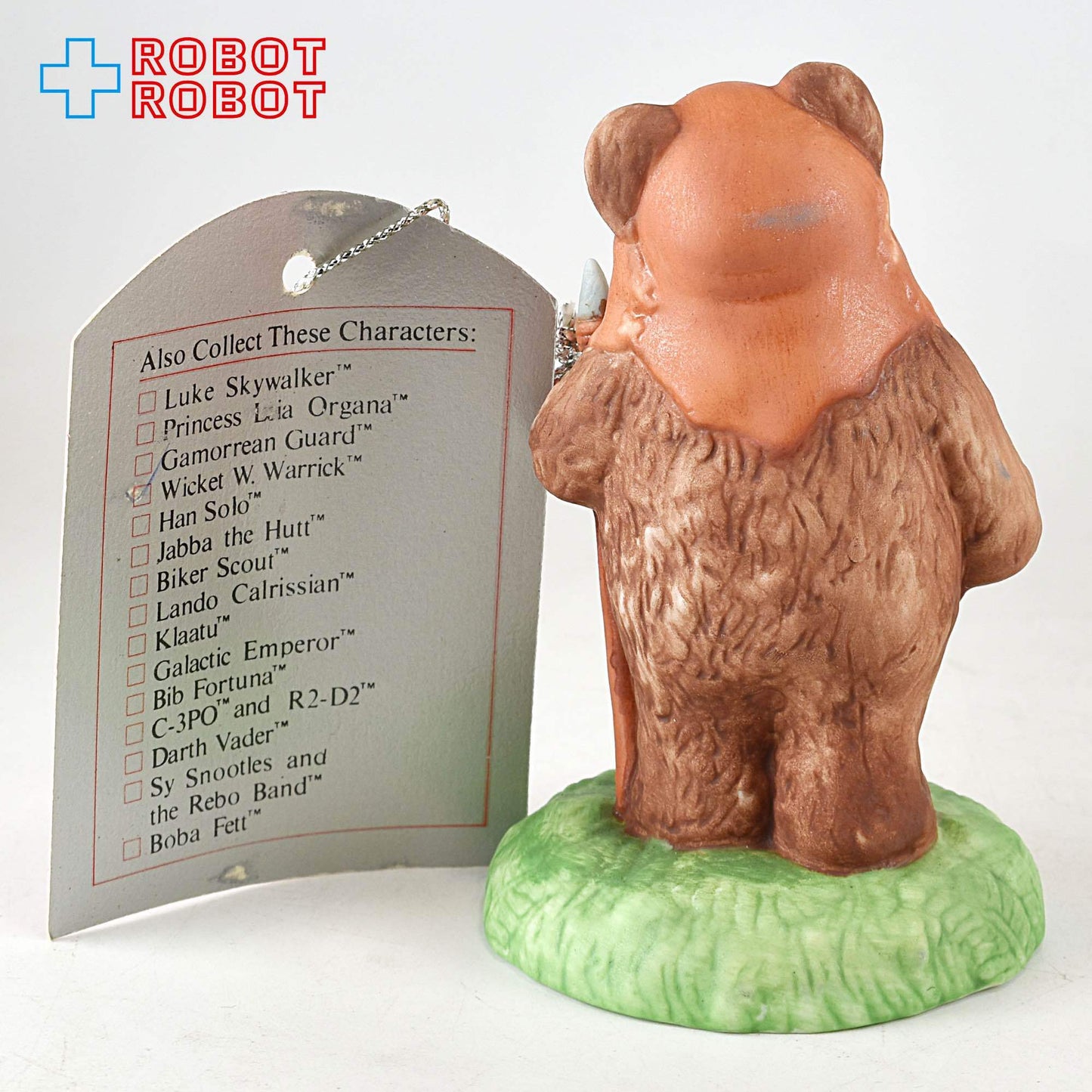 シグマ社 スター・ウォーズ ウィケット・イウォーク 陶器フィギュア 箱付