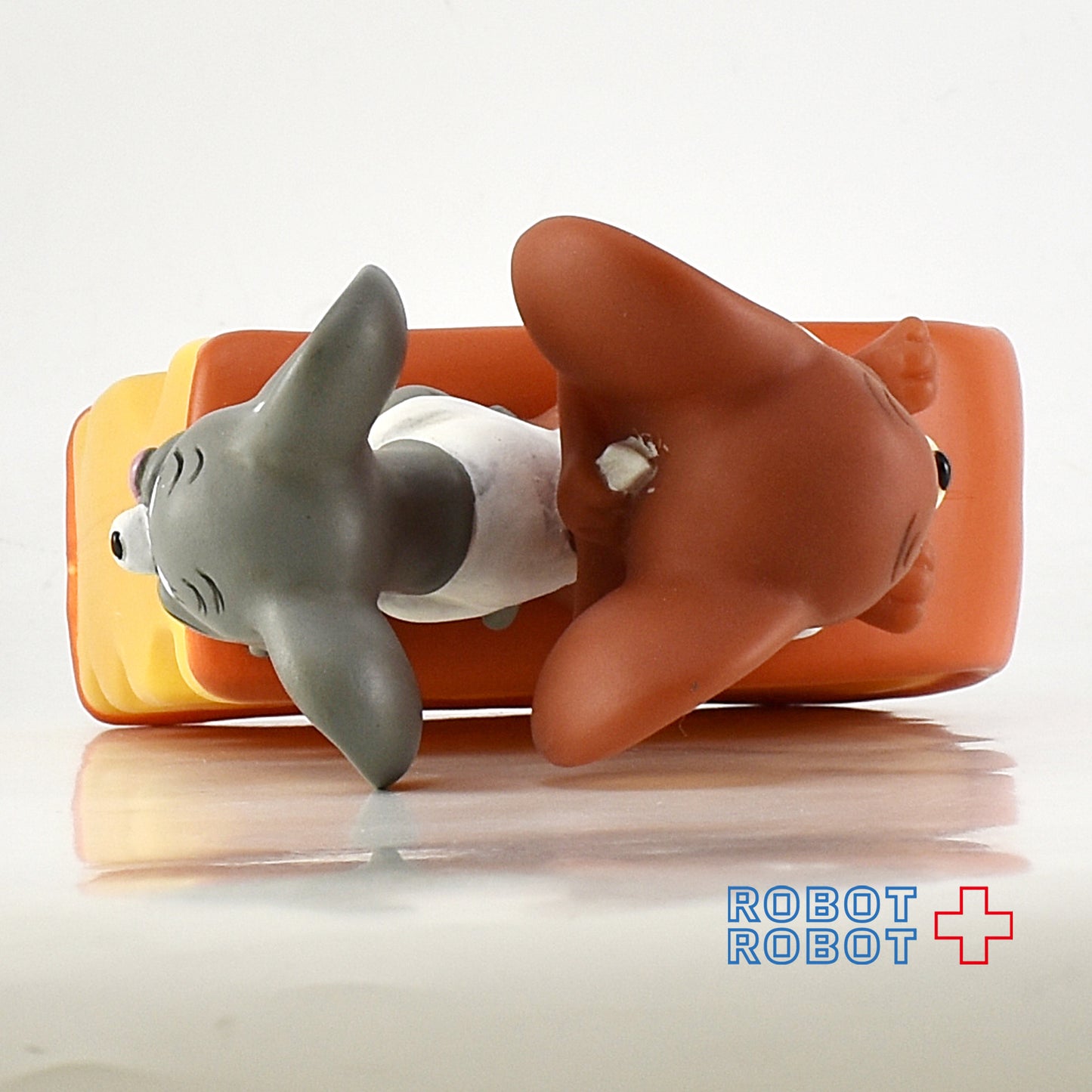 トムとジェリー / ジェリー&タフィー(ニブルス) on チーズ バブルバスボトル ソフビフィギュア