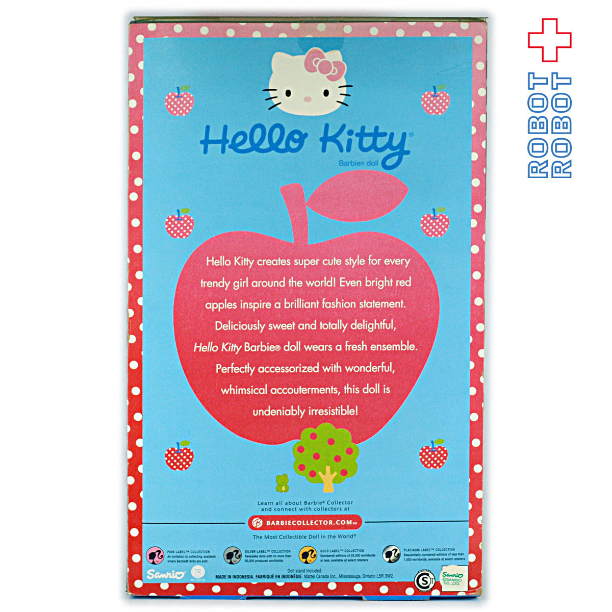 バービー コレクター ピンクラベル ハローキティ サンリオ 2008
