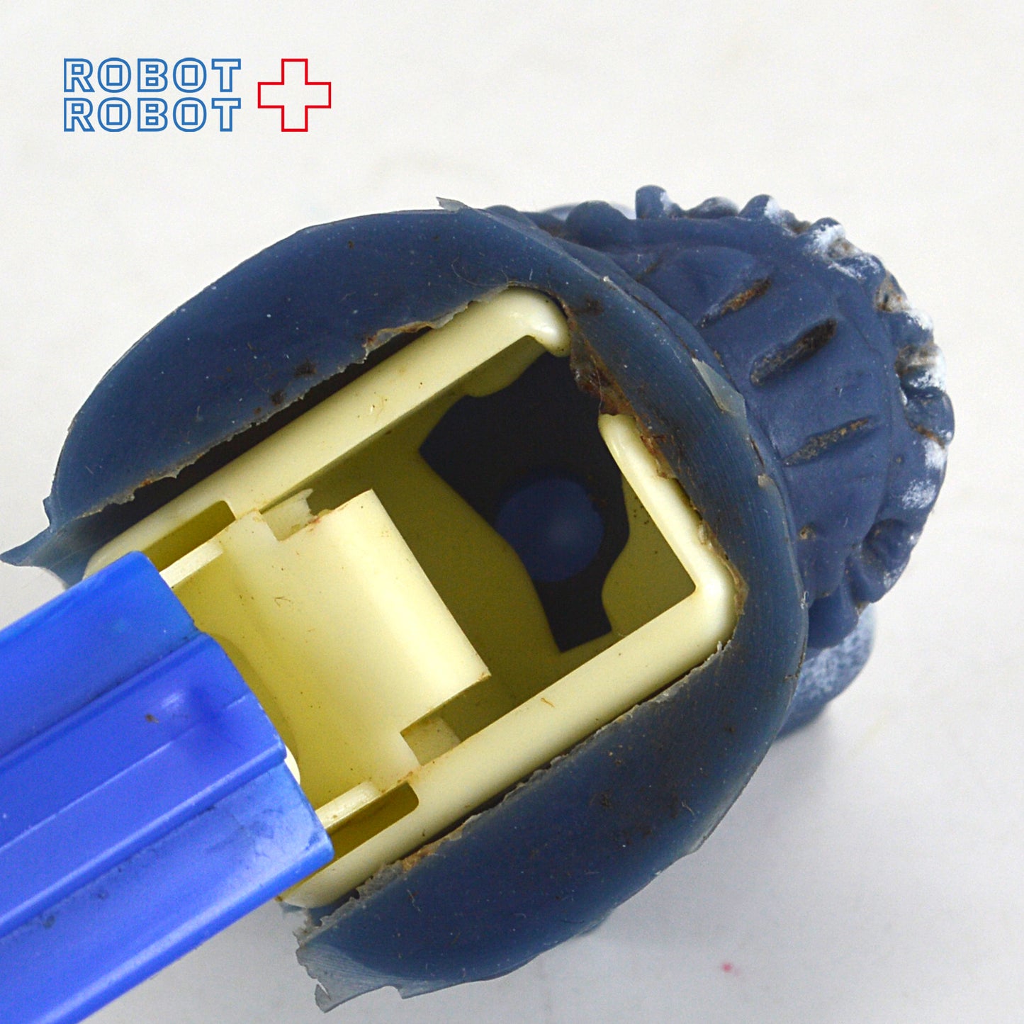 PEZ スプーク ソフトヘッド 足なし 青ステム 3.8