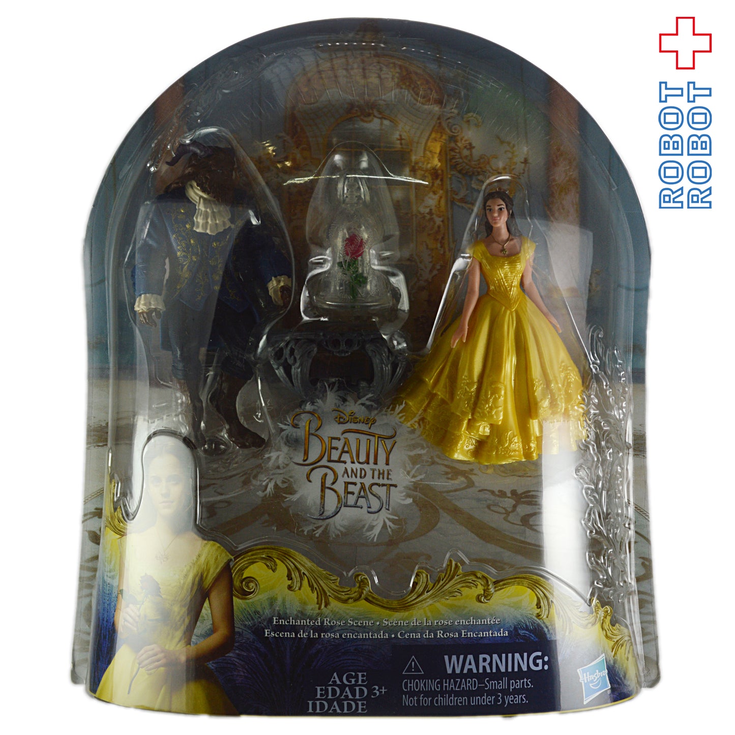 美女と野獣 魔法のバラのシーン フィギュアセット