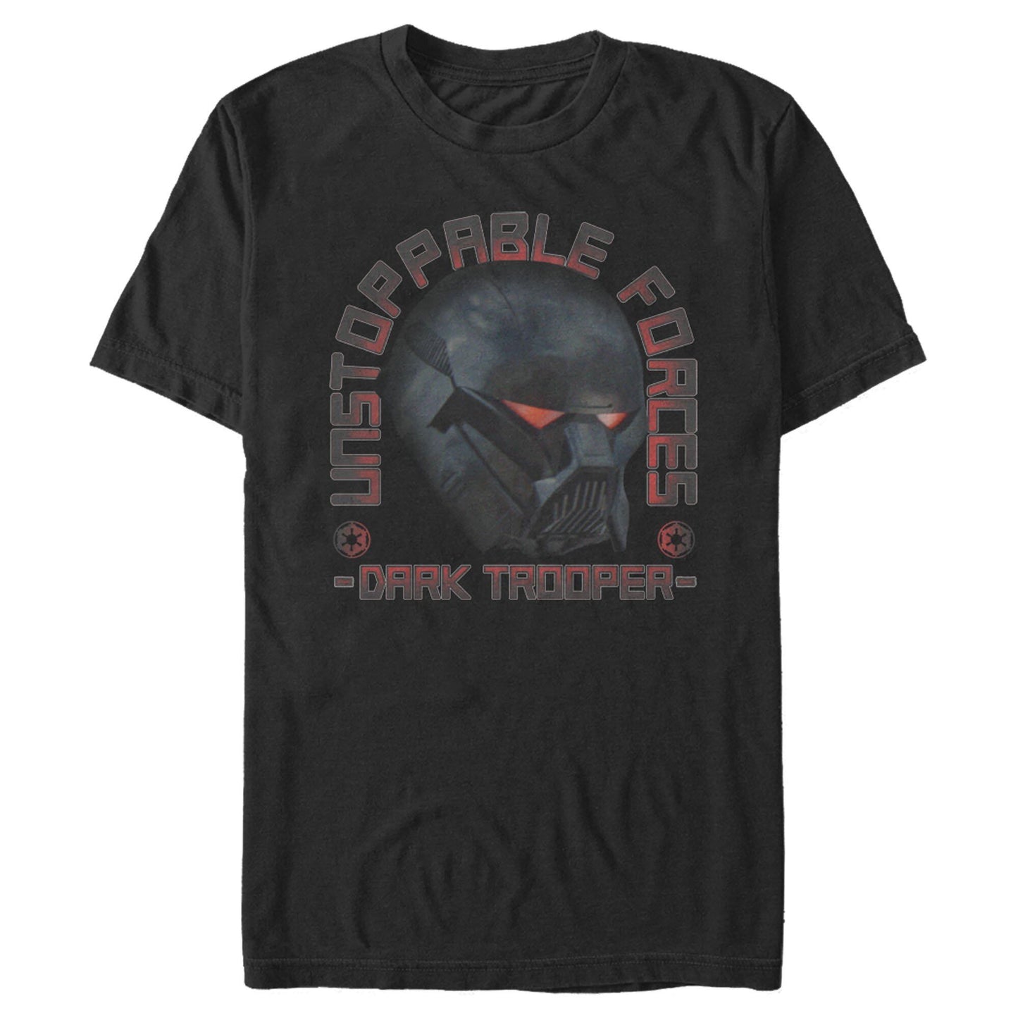 スター・ウォーズ Tシャツ Star Wars The Mandalorian Dark Trooper Unstoppable Forces Black