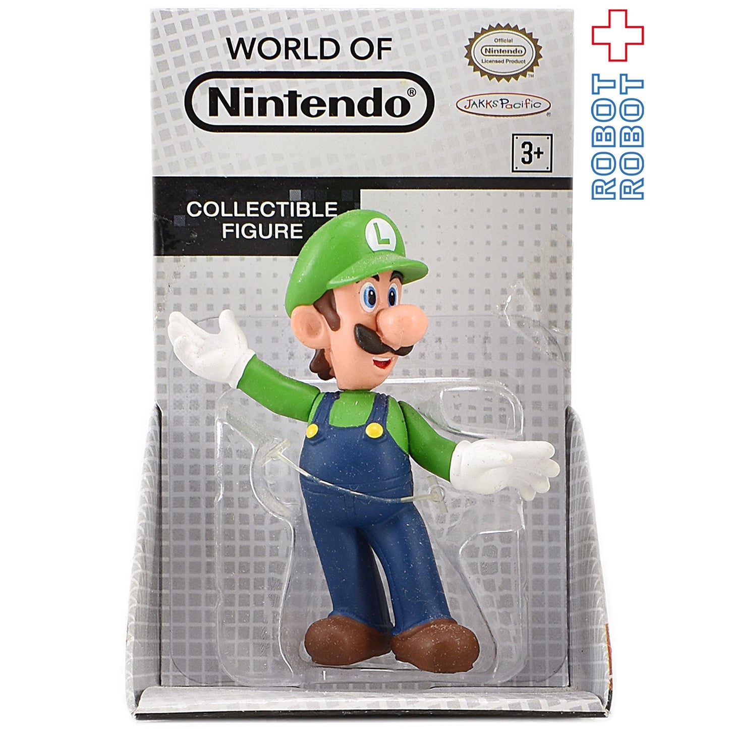 ワールドオブニンテンドー スーパーマリオブラザーズ ルイージ 2.5インチコレクティブルフィギュア
