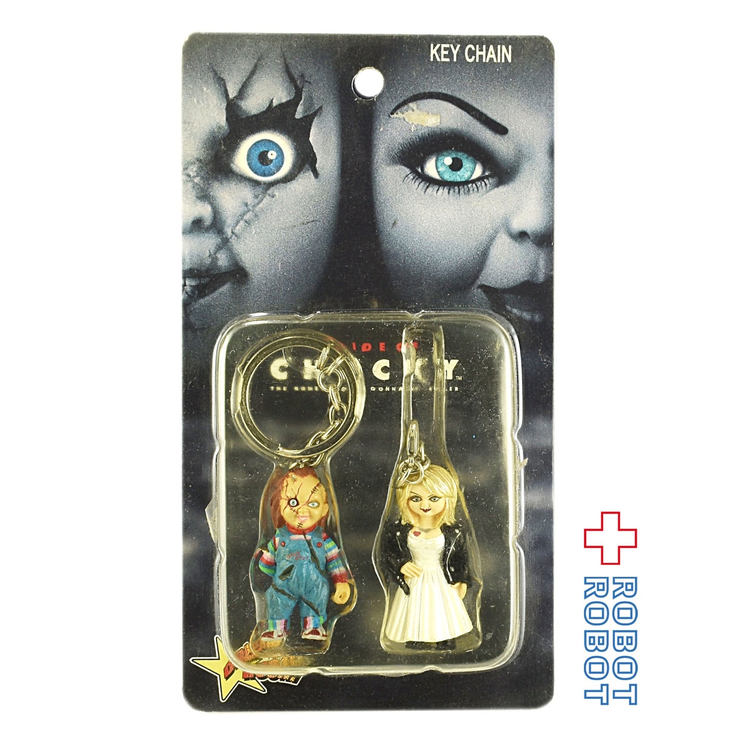ドリームラッシュ チャイルド・プレイ チャッキーの花嫁 チャッキー&ティファニー ストラップ キーチェーン セット