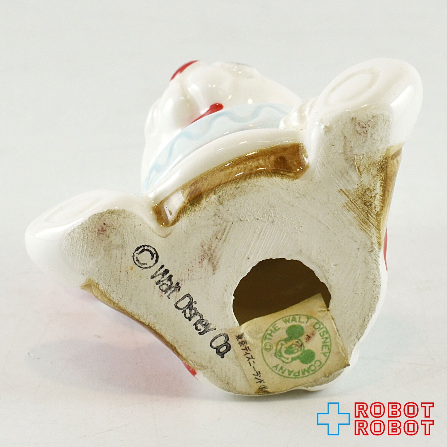 TDL ディズニー ふしぎの国のアリス 白うさぎ 陶器 フィギュアリン