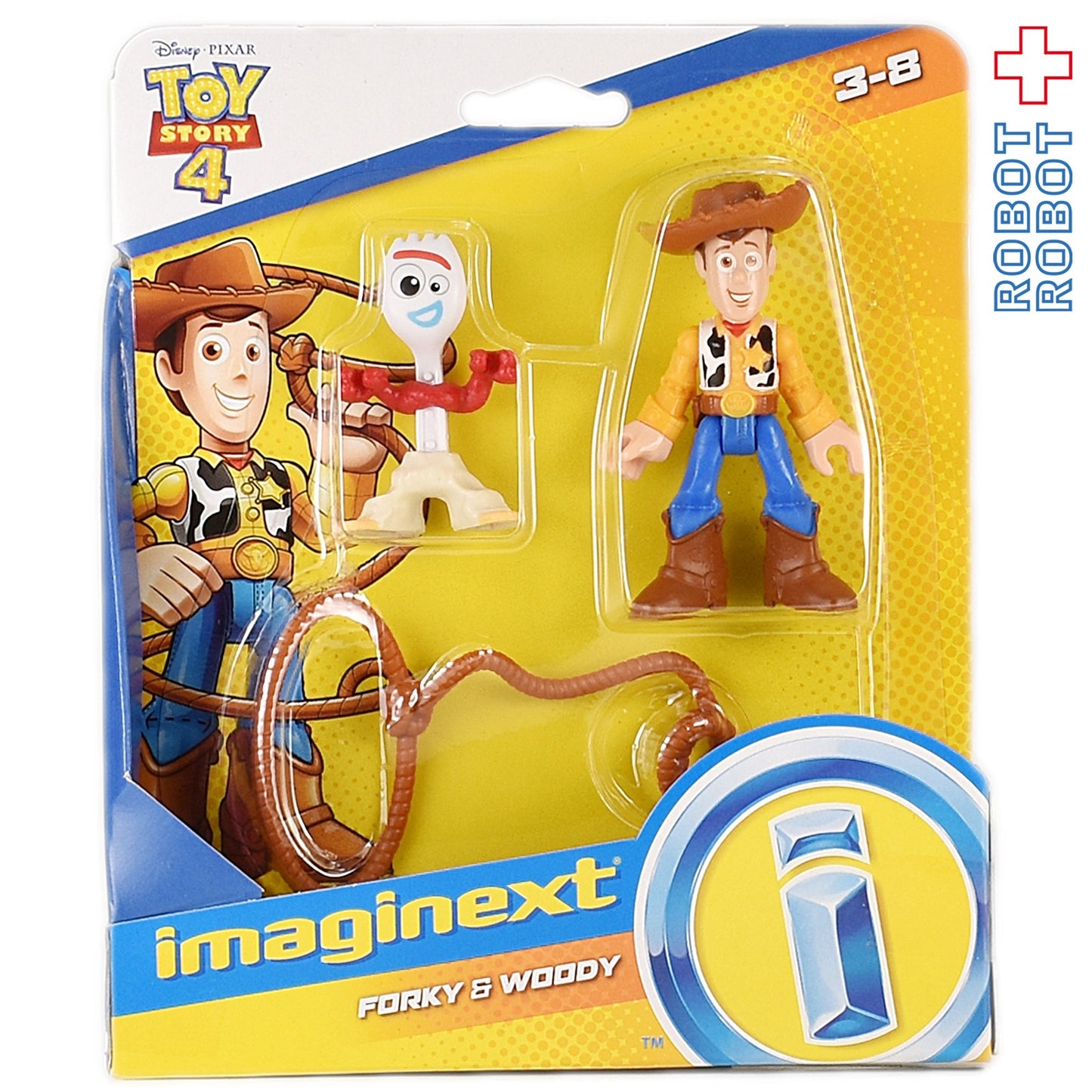 トイストーリー イマジネクスト ウッディとフォーキー フィギュア