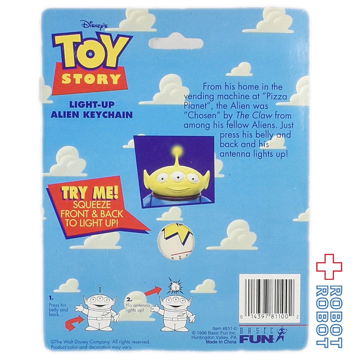 ベーシックファン トイストーリー エイリアン キーチェーン 未開封