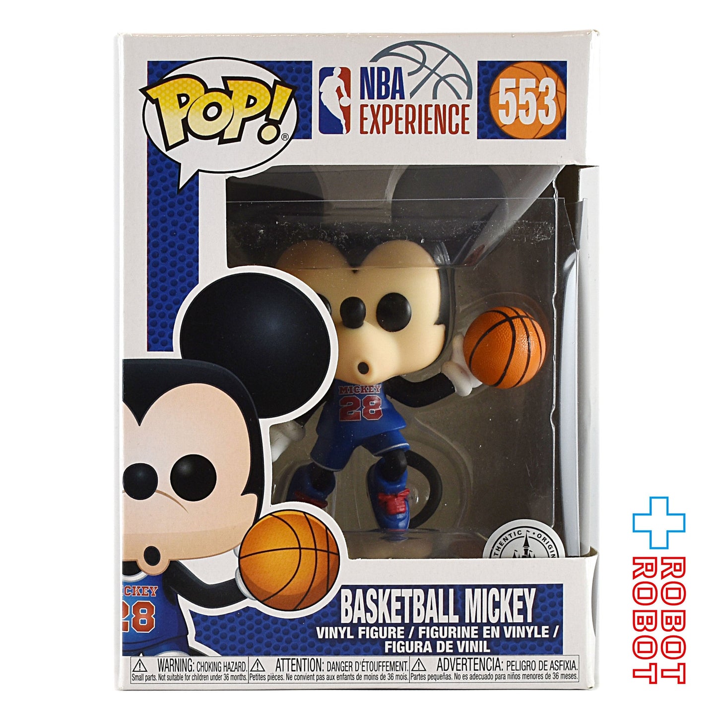ファンコ POP! 553 NBAエクスペリエンス バスケットボール・ミッキー フィギュア