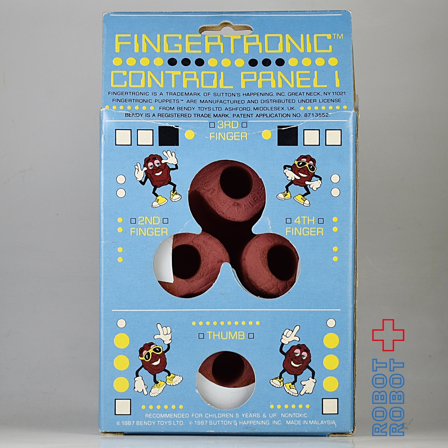 カリフォルニアレーズン フィンガートロニック パペット ドール