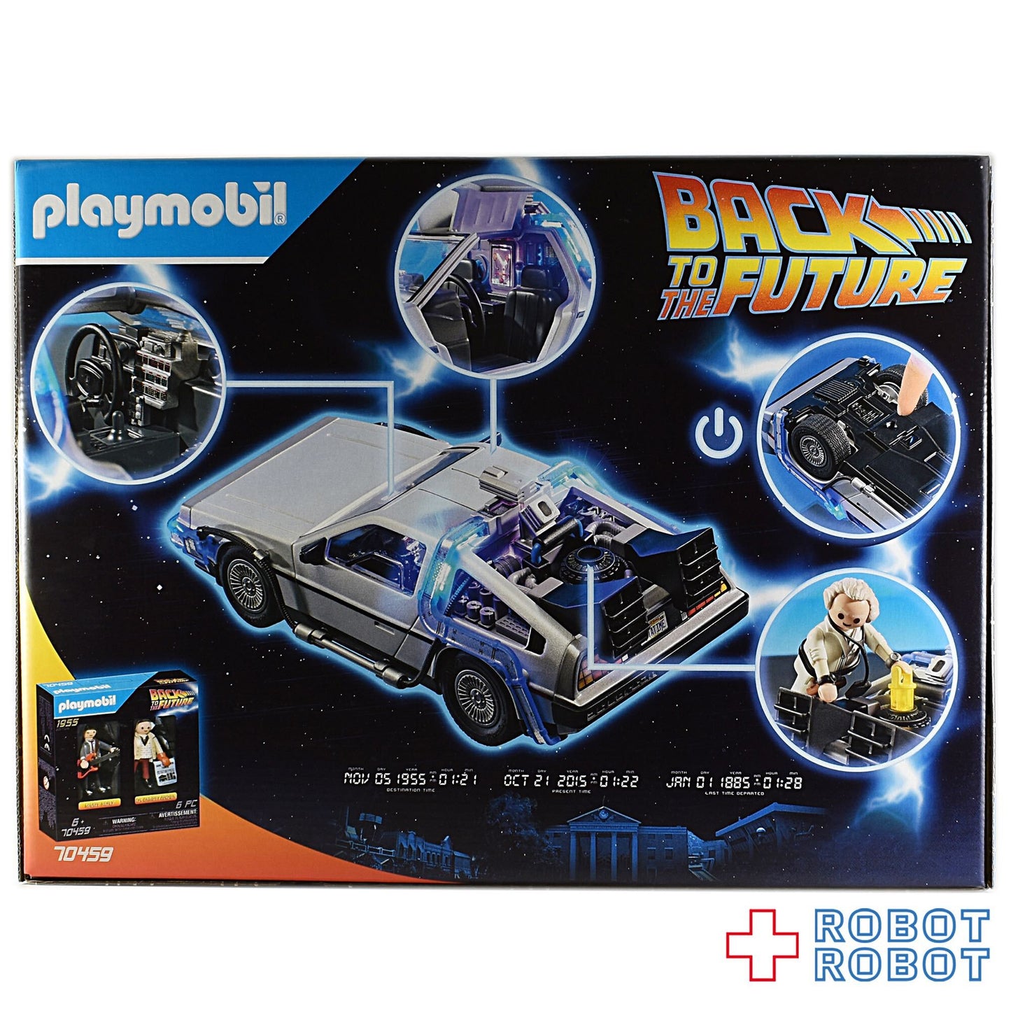 プレイモービル 70317 バック・トゥ・ザ・フューチャー デロリアン