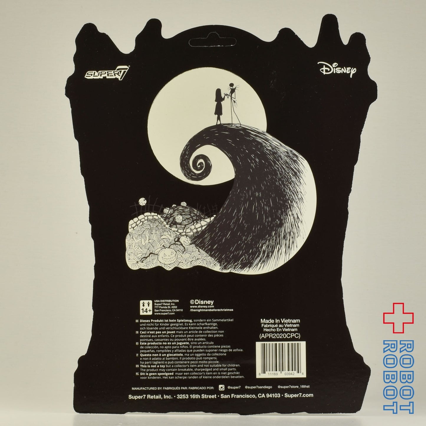 SDCC 2020 限定 リ・アクション 3.75インチ ジャックスケリントン&サリー アクション フィギュア