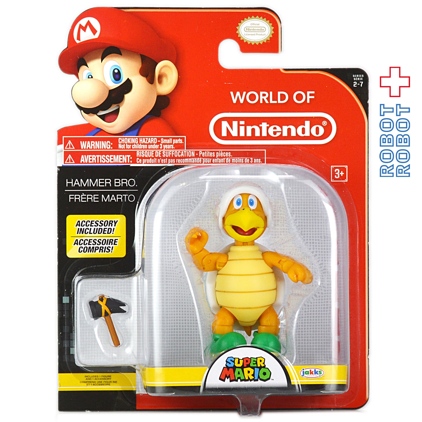 ワールドオブニンテンドー ハンマーブロス 4インチ アクションフィギュア.