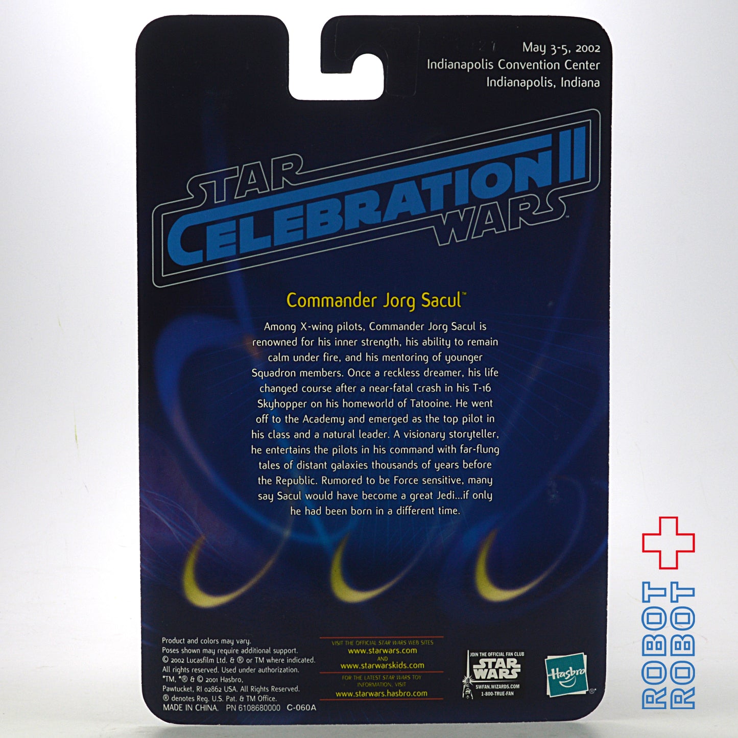 スター・ウォーズ ジョージ・ルーカス COMMANDER JORG SACUL アクションフィギュア 未開封