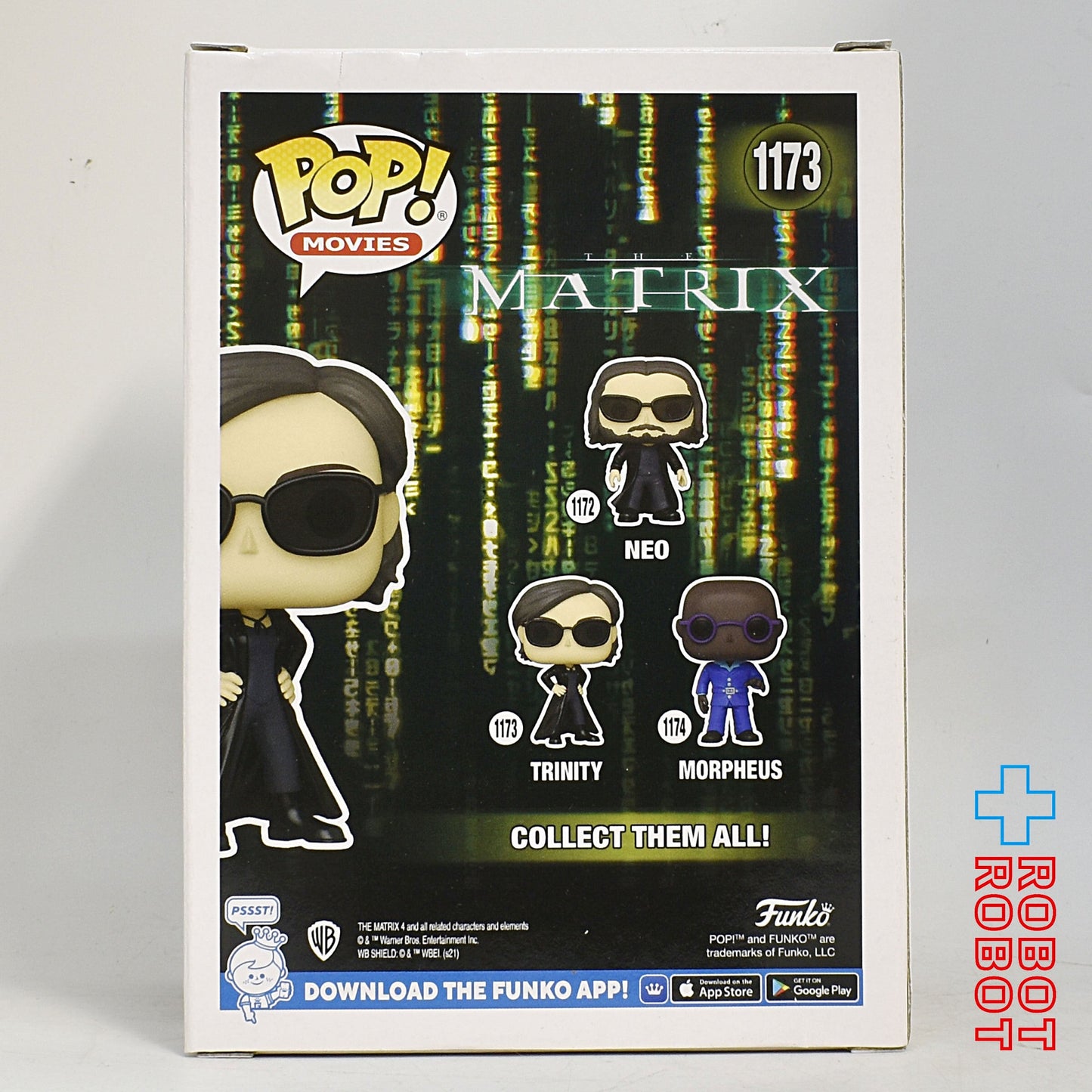 ファンコ POP! 1173 マトリックス トリニティ ビニールフィギュア 箱入未開封