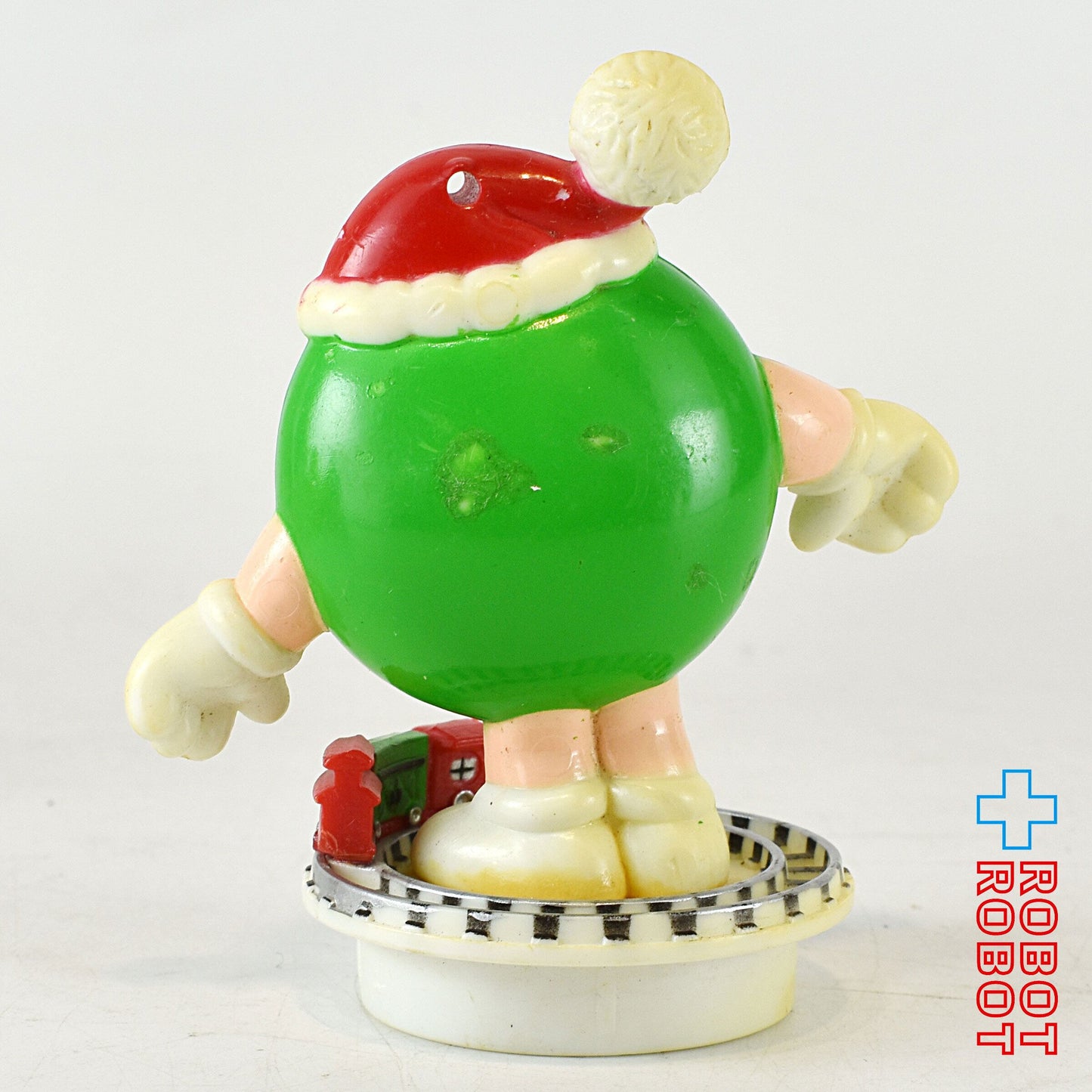 M&M's 1995 サンタハット グリーン クリスマスオーナメント