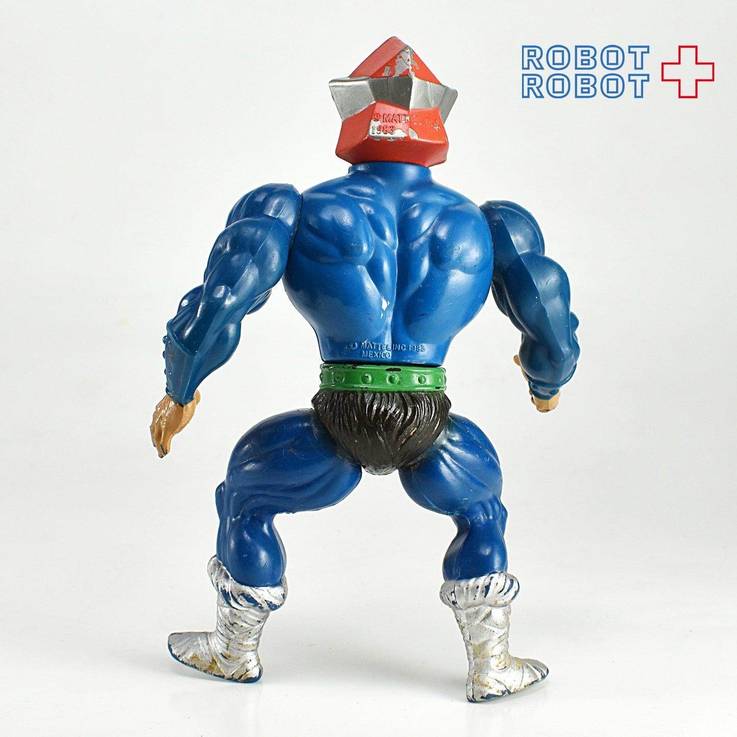 マテル ヒーマン オリジナル MOTU シリーズ2 メカネック アクションフィギュア 1983 ※パーツ全て欠