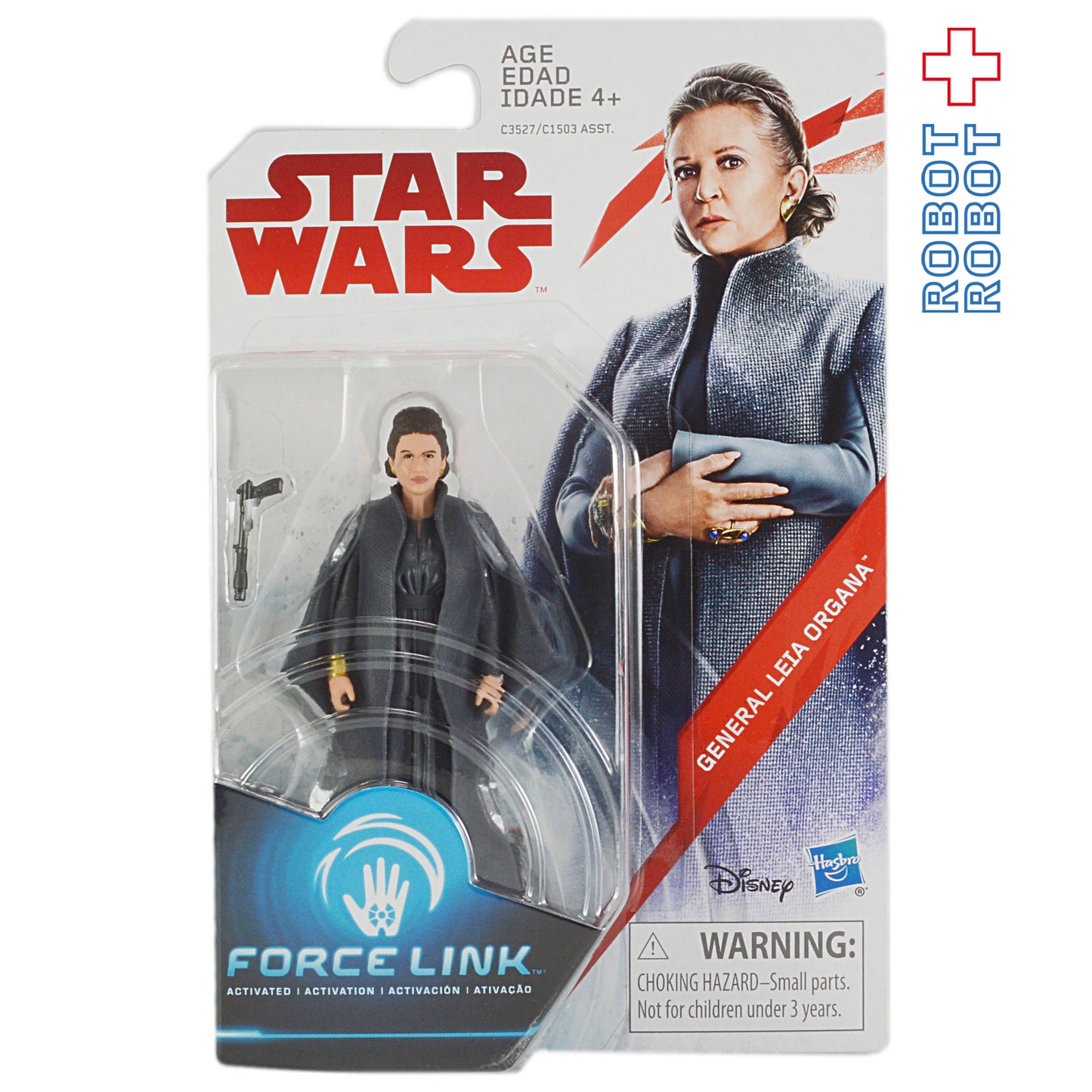 スター・ウォーズ TLJ フォースリンク レイア・オーガナ将軍 アクションフィギュア US版