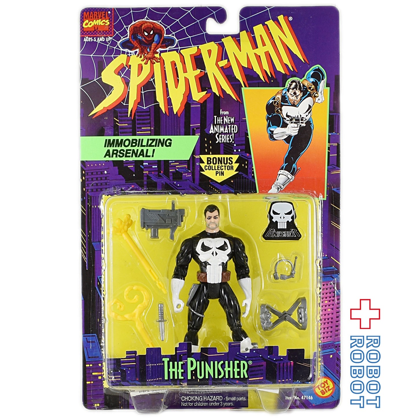 トイビズ 6インチフィギュア スパイダーマン パニッシャー アクションフィギュア