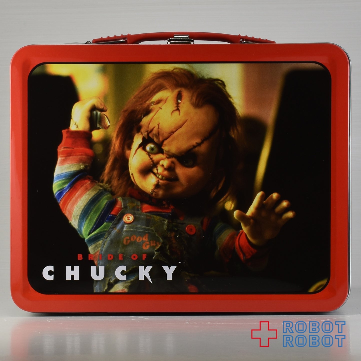 ファクトリーエンターテイメント チャイルド・プレイ チャッキーの種 メタル ランチボックス