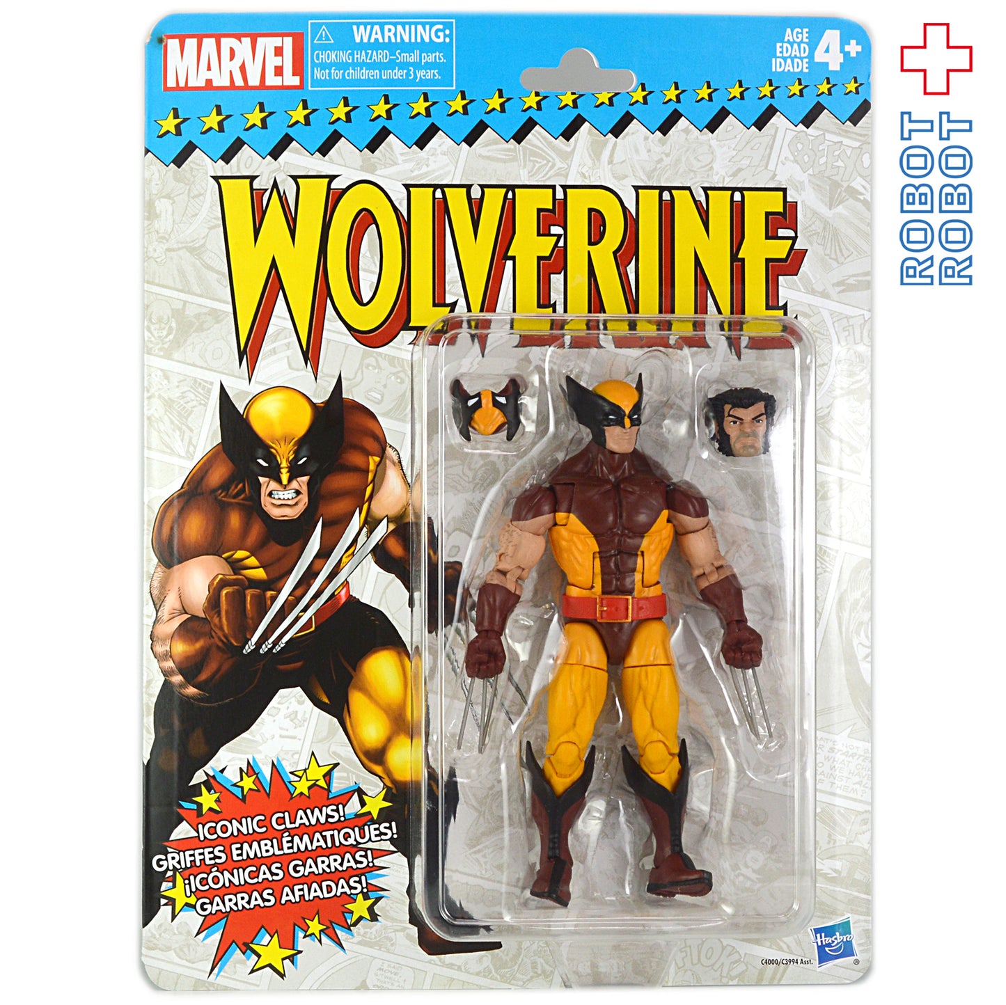 マーベルレジェンド スーパーヒーローズ ビンテージ6インチ・フィギュア ウルヴァリン.