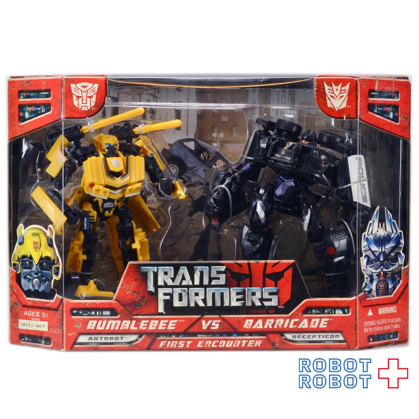 トランスフォーマー ムービー 2007 ボックス バンブルビー VS バリケード