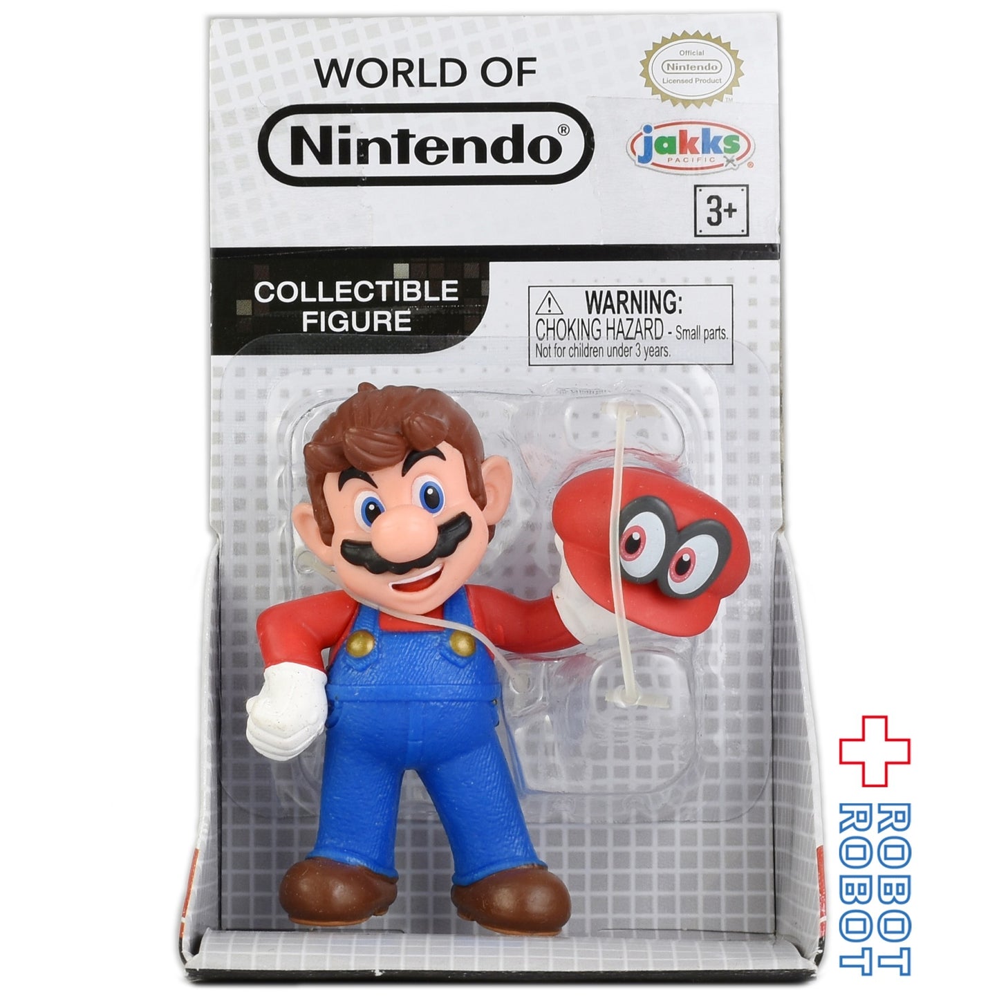 ワールドオブニンテンドー スーパーマリオ マリオ w/ キャッピー 2.5インチ コレクティブルフィギュア