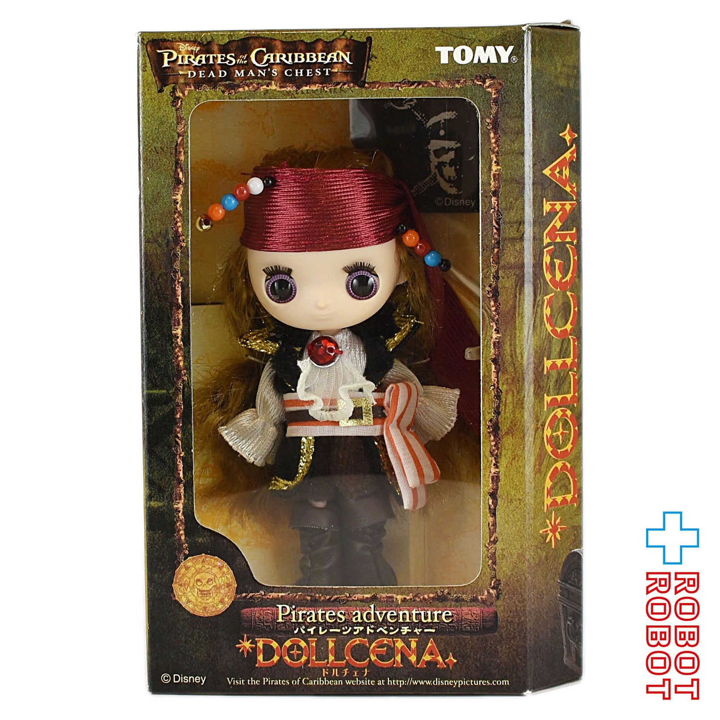 トミー ディズニー ドルチェナ パイレーツアドベンチャー 人形 箱入
