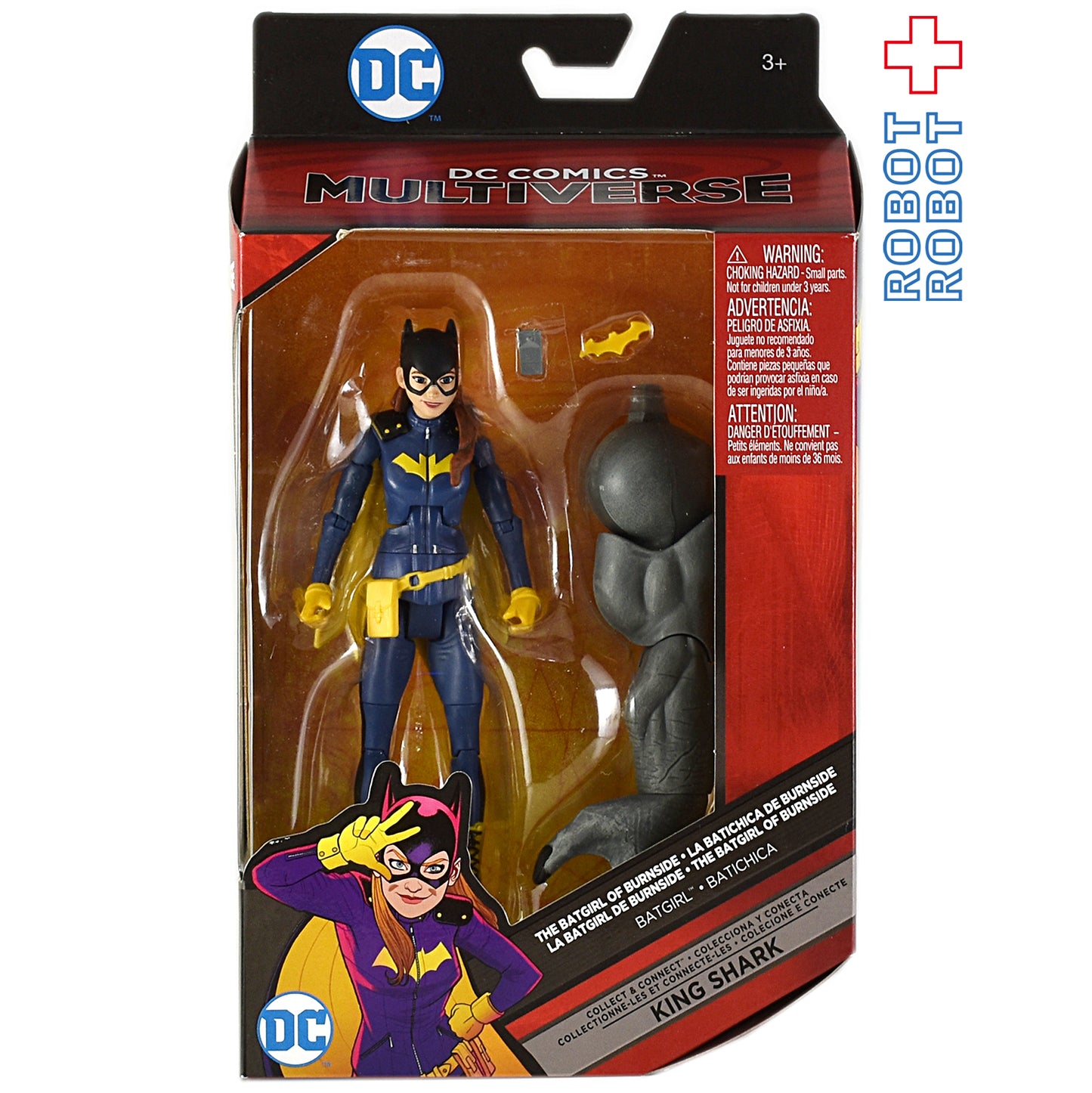 DC マルチバース 6インチ バットガール (キングシャーク).