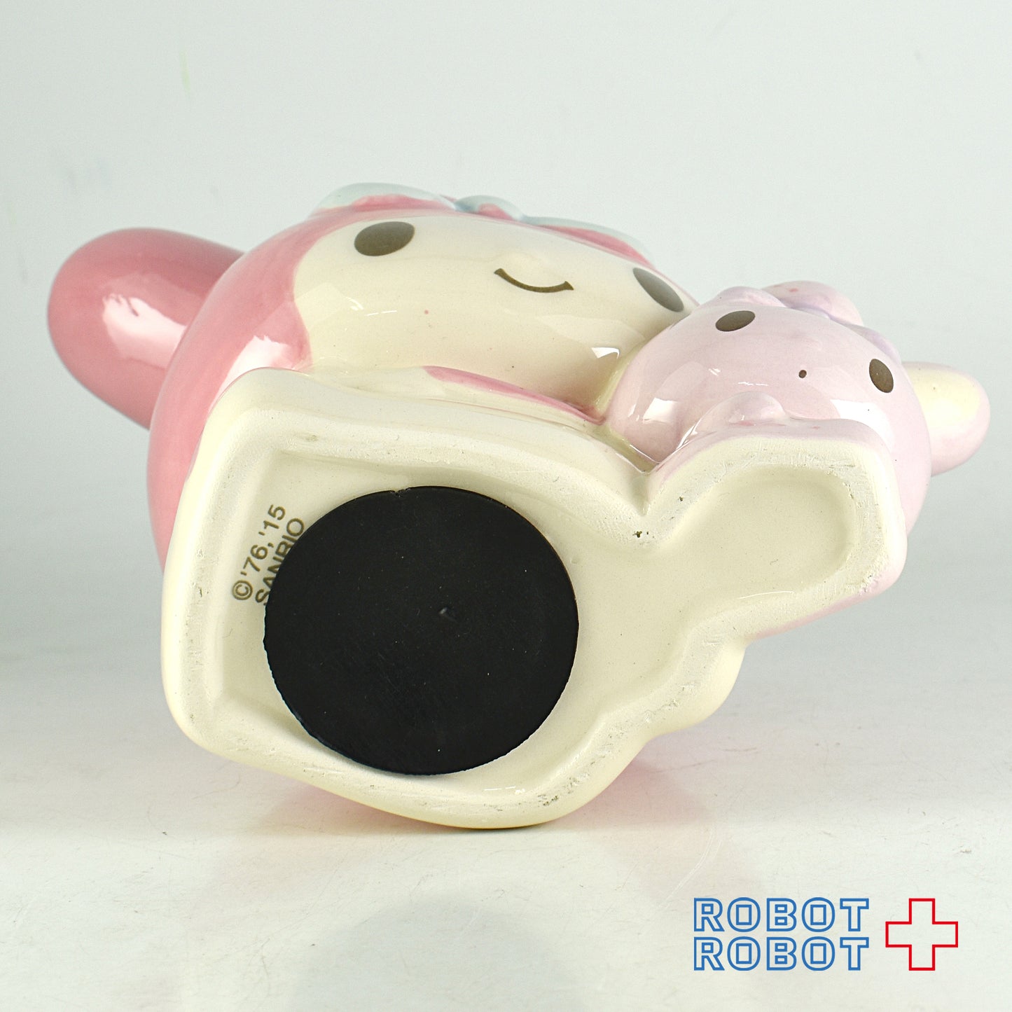サンリオ マイメロディ うさぎ持ち 陶器 バンク