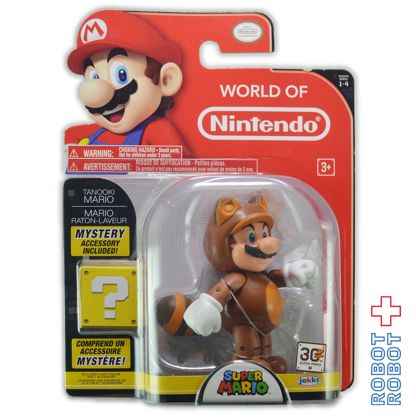 ワールドオブニンテンドー タヌキマリオ 4インチアクションフィギュア