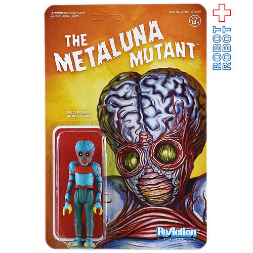 リ・アクション 3.75インチ・アクションフィギュア ユニバーサル・モンスター NEWシリーズ1 メタルナ・ミュータント